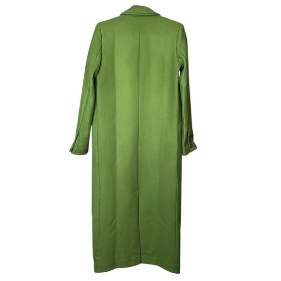 Thakoon Green Single Breasted Wool Coat M - Picture 10 of 10